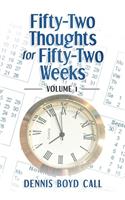 Fifty-Two Thoughts for Fifty-Two Weeks
