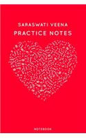 Saraswati veena Practice Notes