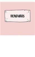 Honduras: Ruled Travel Diary Notebook or Journey Journal - Lined Trip Pocketbook for Men and Women with Lines