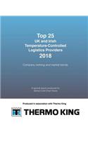 TOP 25 UK and Irish Temperature-Controlled Logistics Providers 2018