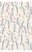 2019 Planner: Daily Weekly & Monthly Organizer Wild Flowers Meadow Pattern Cover