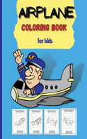 Airplane Coloring Book for kids
