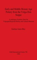 Early and Middle Bronze Age Pottery from the Volga-Don Steppe