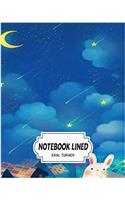 Notebook Lined Rabbit Dream: Notebook Journal Diary