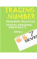 *tracing Numbers*preschoolers Practice Writing Numbers Workbook, Kids Ages 3-5*