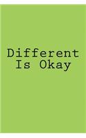 Different Is Okay: Notebook