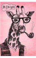 To-Do List Notebook Hipster Giraffe 5