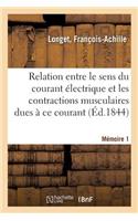 Sur La Relation Qui Existe Entre Le Sens Du Courant Électrique