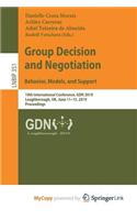 Group Decision and Negotiation