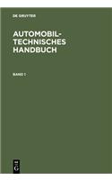 Automobiltechnisches Handbuch