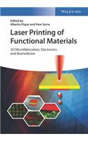 Laser Printing of Functional Materials