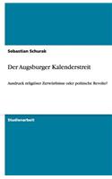 Der Augsburger Kalenderstreit