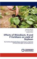 Effects of Rhizobium, N and P Fertilizers on yield of Soybean