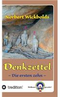 Norbert Wickbolds Denkzettel: Die ersten zehn(German)