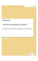 Csr Oder Unmoralisches Angebot?