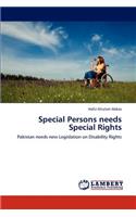 Special Persons needs Special Rights