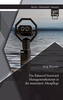 Balanced-Scorecard Managementkonzept in der stationären Altenpflege