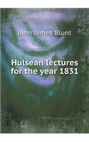 Hulsean lectures for the year 1831: (English)