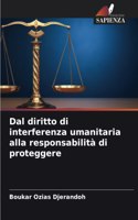 Dal diritto di interferenza umanitaria alla responsabilità di proteggere