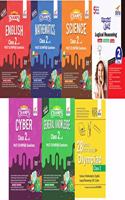 Olympiad Champs Science, Mathematics, English, Logical Reasoning, Cyber & Gk Class 2 with 28 Mock Tests