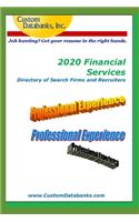 2020 Financial Services Directory of Search Firms and Recruiters