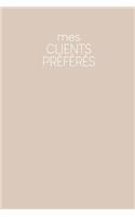 Mes clients préférés