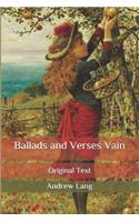 Ballads and Verses Vain: Original Text