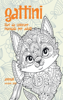 Libri da colorare Mandala per adulti - Versione 2020 - Animali - Gattini