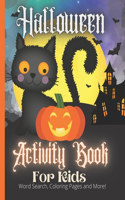 Halloween Activity Book for Kids