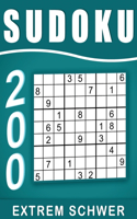 Sudoku Erwachsene Extrem Schwer: 200 Rätsel 9x9 Sudokus für Erwachsene Extrem Schwer mit Lösungen, Großdruck im DIN A4-Format Ein tolles Geschenk für Erwachsene und Senioren..