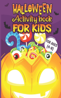 Halloween Activity Books For Kids 4-8