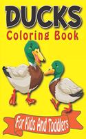 Ducks Coloring Book For Kids And Toddlers