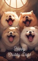 Happy Chubby Dogs Coloring Book