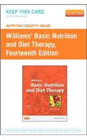 Nutrition Concepts Online for Williams' Basic Nutrition and Diet Therapy (Access Code)