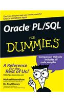 Oracle PL / SQL For Dummies