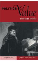 Politics and Value in English Studies