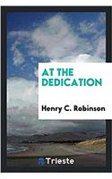 At the Dedication