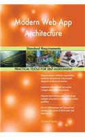 Modern Web App Architecture Standard Requirements