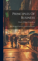 Principles Of Business