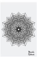 Mandala Notebook: energetic space for your notes and thoughts (version 23)