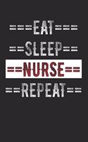 A Nurses Journal - Eat Sleep Nurse Repeat