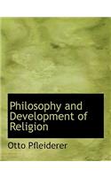 Philosophy and Development of Religion