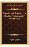 Protein Split Products in Relation to Immunity and Disease