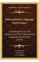 International Language and Science