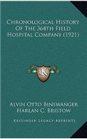 Chronological History Of The 364th Field Hospital Company (1921)