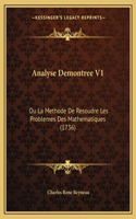 Analyse Demontree V1