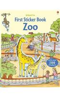 First Sticker Book Zoo