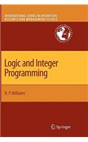 Logic and Integer Programming