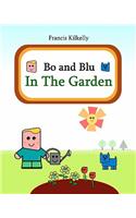 Bo and Blu In The Garden
