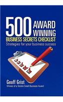 500 Award Winning Business Secrets Checklist